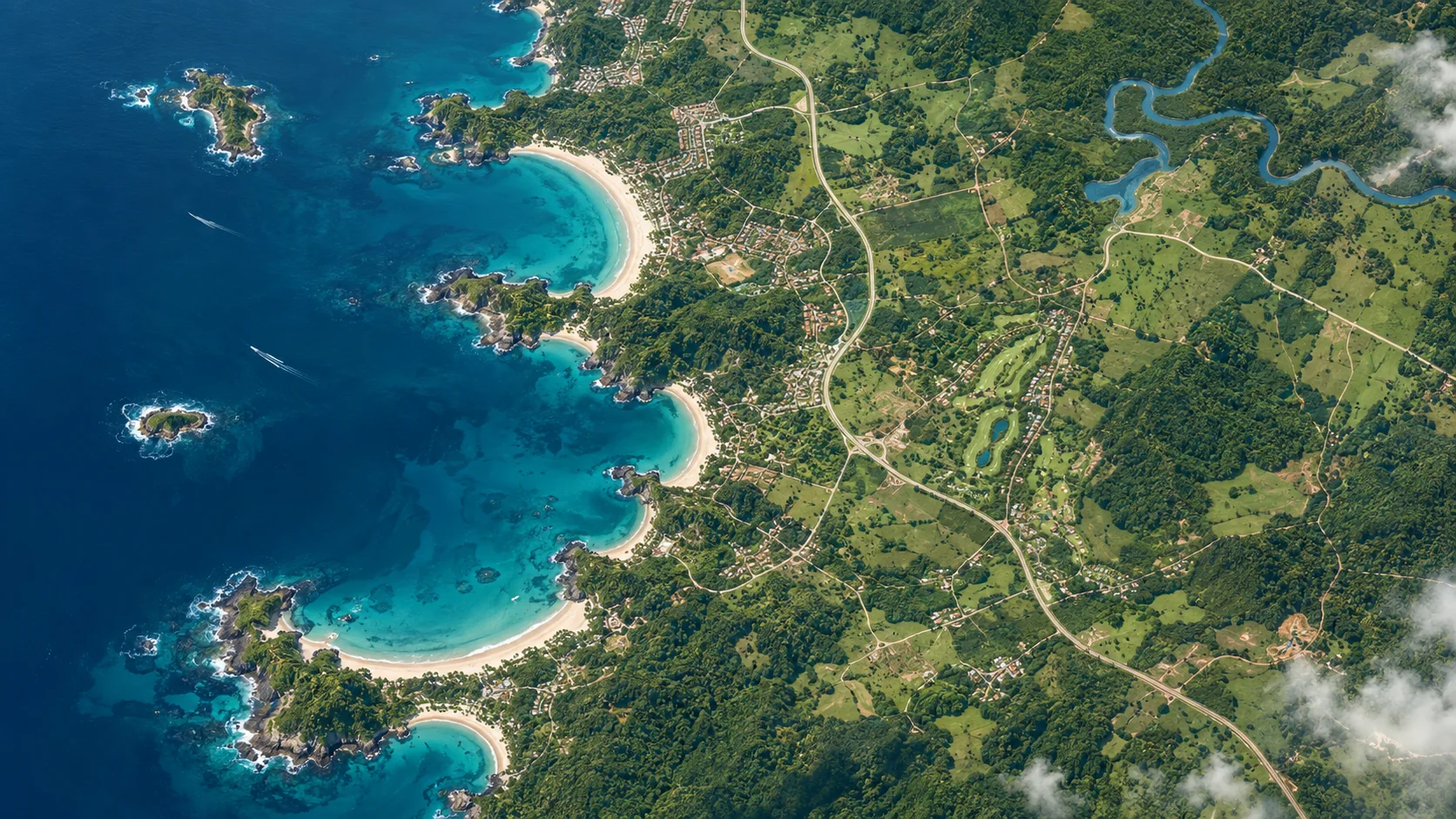 Regional map and coastal context