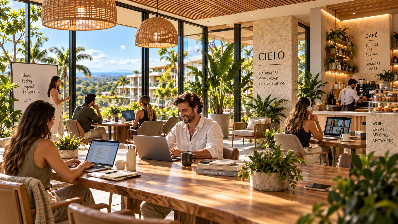 CO-WORKING LOUNGE